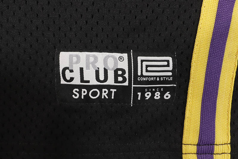 PRO CLUB RETRO BASKETBALL JERSEY (BLACK/GOLD) 03PC0201