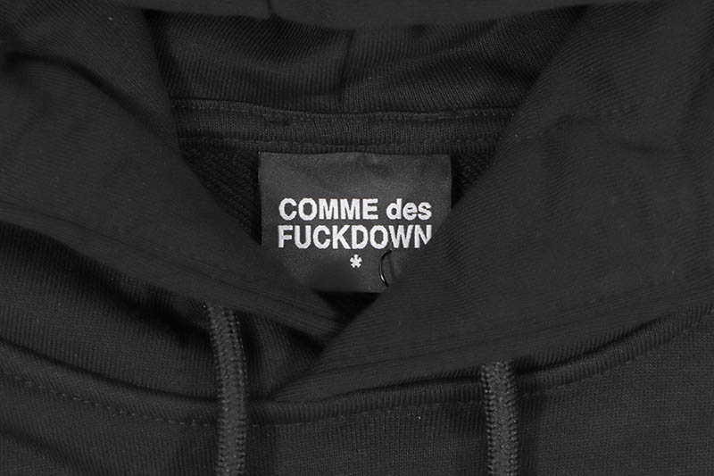 COMME DES FUCKDOWN HOODIE (762324022:BLACK)