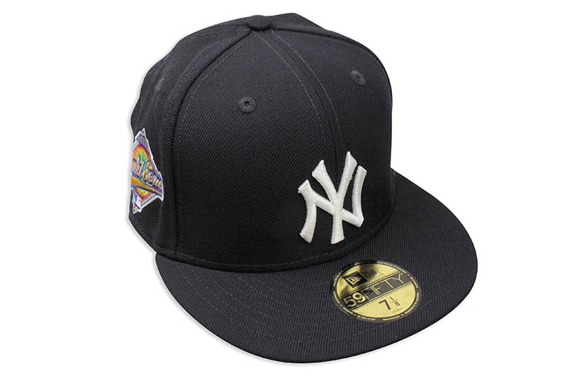 NEW ERA NEW YORK YANKEES 59FIFTY FITTED CAP (1996 WORLD SERIES SIDE PATCH/NAVY)
