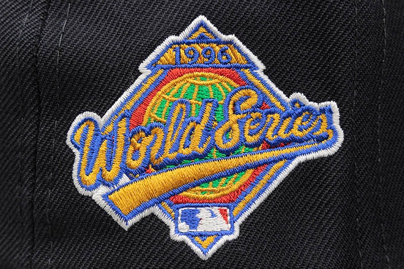 NEW ERA NEW YORK YANKEES 59FIFTY FITTED CAP (1996 WORLD SERIES SIDE PATCH/NAVY)