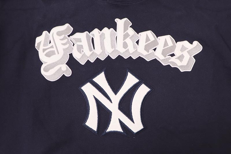 PRO STANDARD NEW YORK YANKEES BEST OF DROP SHOULDER PO HOODIE (LNY5315280-MDN:MIDNIGHT NAVY)