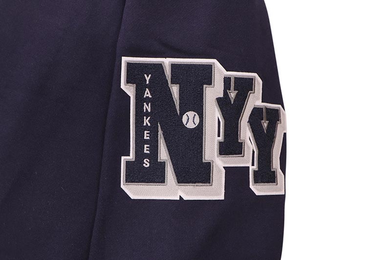 PRO STANDARD NEW YORK YANKEES BEST OF DROP SHOULDER PO HOODIE (LNY5315280-MDN:MIDNIGHT NAVY)