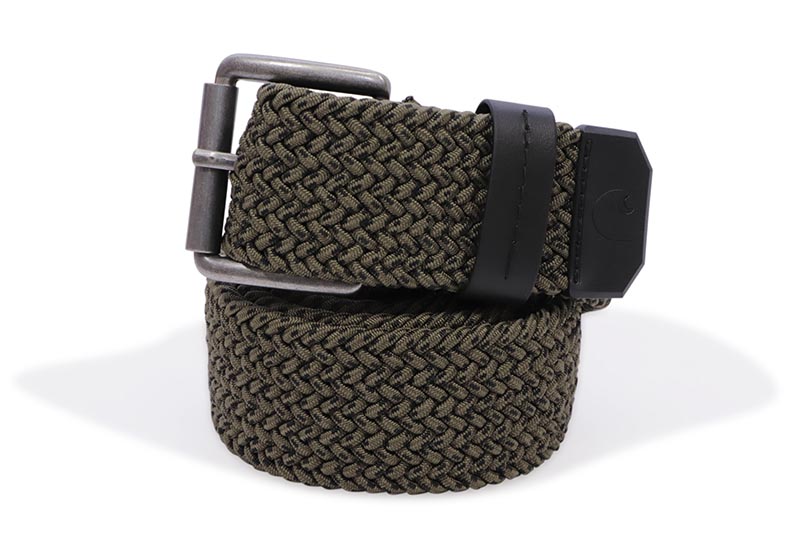 Carhartt RUGGED FLEX��� NYLON CORD BRAIDED BELT (A0005783-301:ARMY GREEN)
