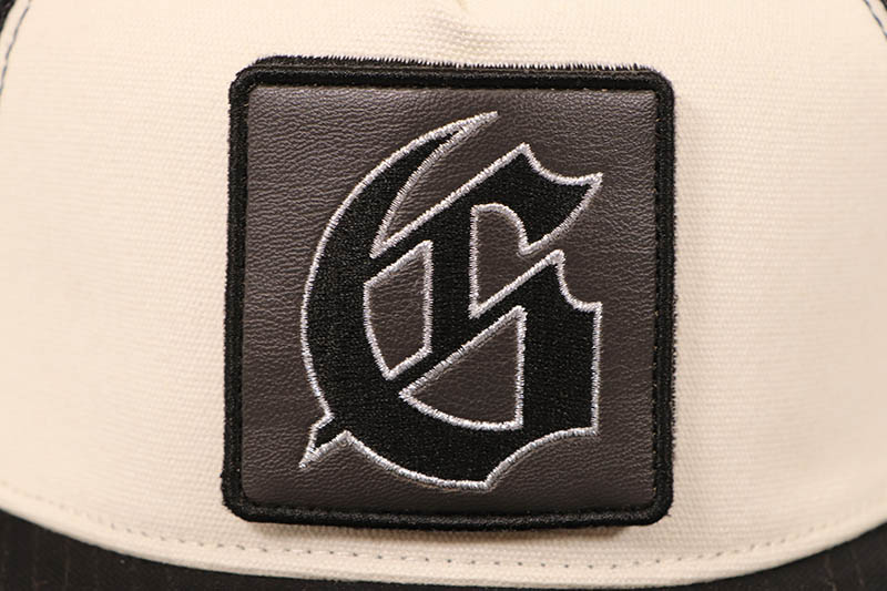 GODSPEED MOOD TRUCKER HAT II (WHITE/BLACK INTERCHANGEABLE PATCHES)
