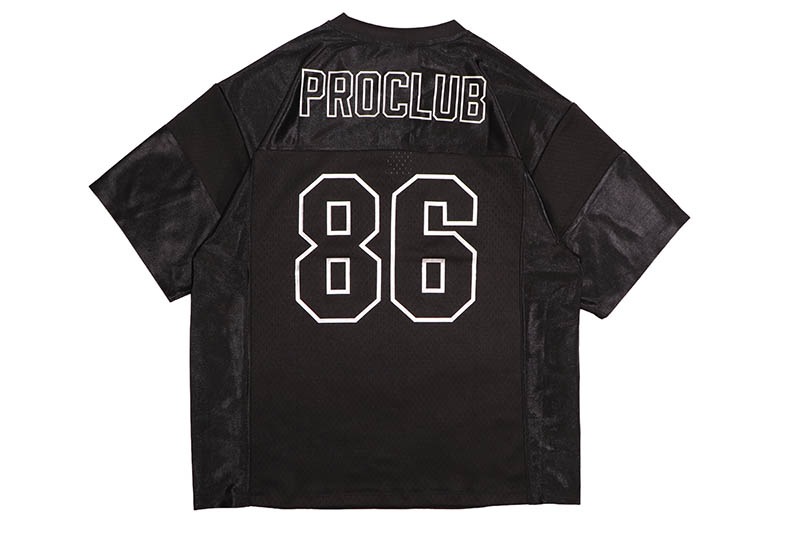PRO CLUB HEAVYWEIGHT FOOTBALL JERSEY (BLACK) 51PC0201