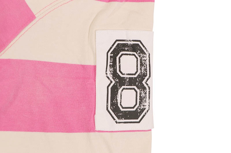 FIRST ROW SOFT BLOOM CLUB POLO SHIRT (FRO1004:PINK)