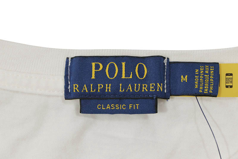 POLO RALPH LAUREN CLASSIC FIT RAFTING GRAPHIC T-SHIRT (710901583001:DECKWASH WHITE)