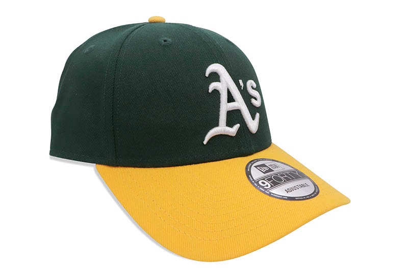 NEW ERA OAKLAND ATHLETICS 9FORTY ADJUSTABLE CAP (DARK GREEN) 13562132 14525040