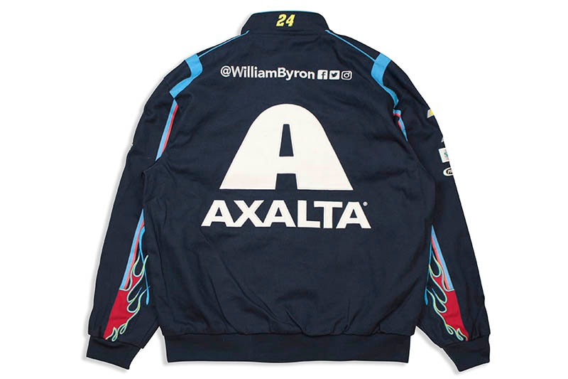 JH Design WILLIAMS BYRON AXALTA 2020 NASCAR TWILL JACKET