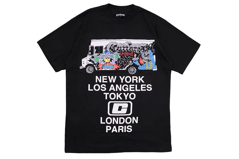 CUTTHROAT WORLDWIDE TEE (BLACK)