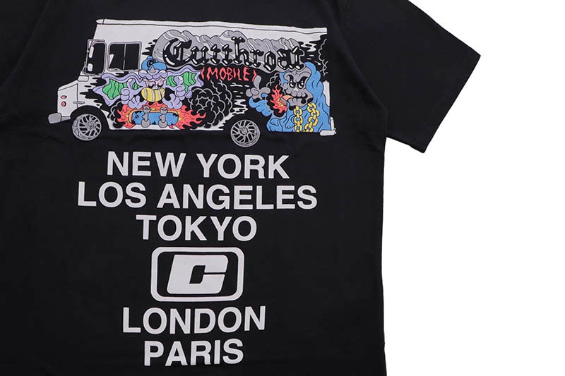 CUTTHROAT WORLDWIDE TEE (BLACK)