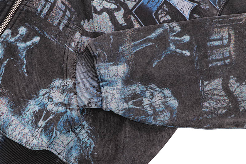 VALE CASPER ZIP UP HOODIE (BLACK) | Brand,S-Z,VALE | GROWAROUND