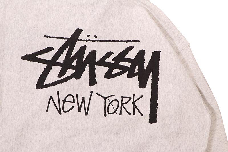 STUSSY STOCK NEW YORK ZIP HOOD (3923976:ASH HEATHER) | Brand,S-Z