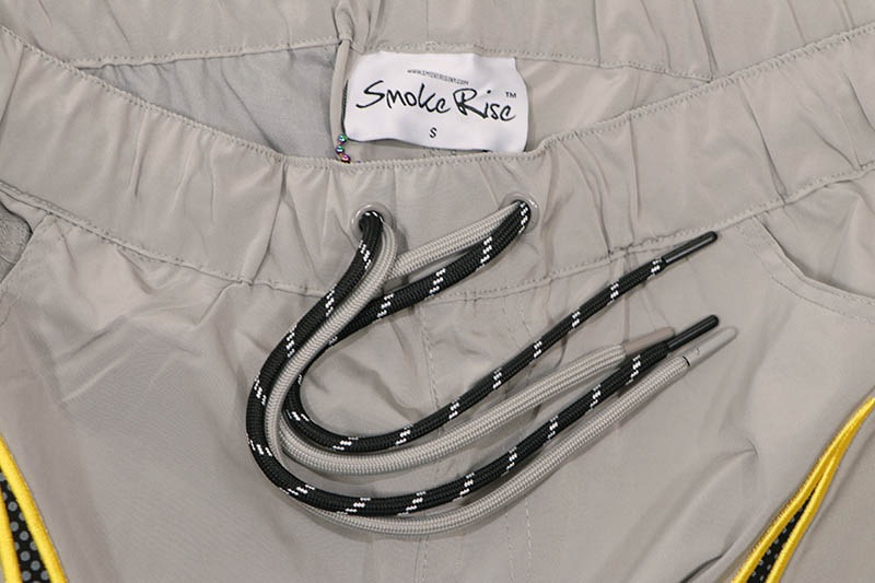 SMOKE RISE GEAR SHIFT WINDBREAKER PANT (WP26S486:LIGHT GREY