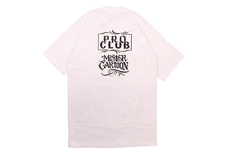 限定価格　PROCLUB × MR.CARTOON PRO CLUB X MISTER CARTOON BOX LOGO TEE (BLACK) PCT1005 | Brand,M-R