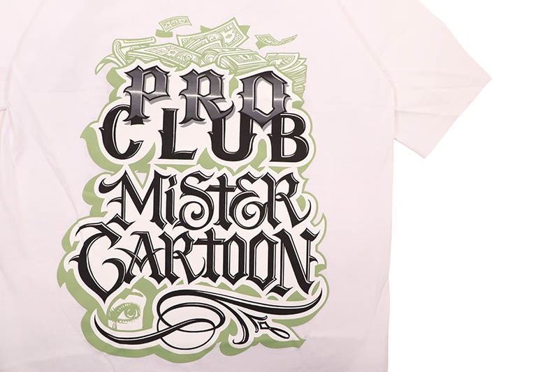 限定価格　PROCLUB × MR.CARTOON LAの伝説的タトゥーアーティスト 「MISTER CARTOON(ミスター