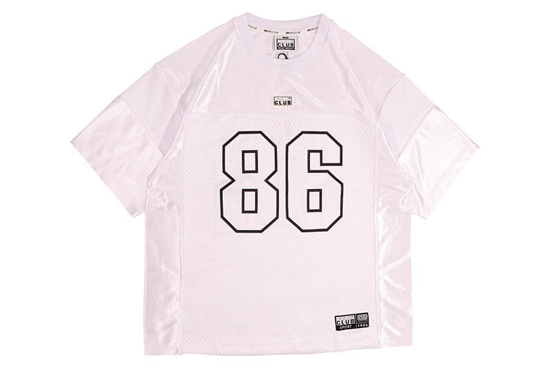 PRO CLUB HEAVYWEIGHT FOOTBALL JERSEY (WHITE) 51PC0201