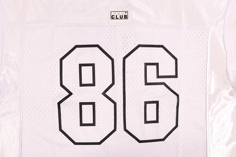 PRO CLUB HEAVYWEIGHT FOOTBALL JERSEY (WHITE) 51PC0201