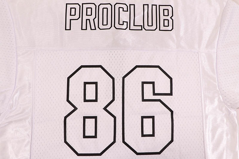 PRO CLUB HEAVYWEIGHT FOOTBALL JERSEY (WHITE) 51PC0201
