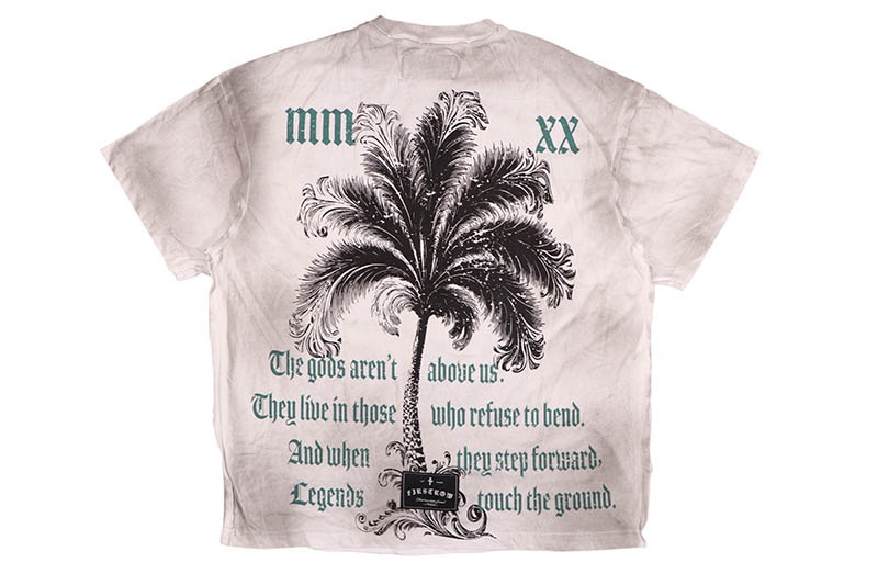 FIRST ROW GODS AND MORTALS BORN LEGENDARY TEE (FRT2296:WHITE)