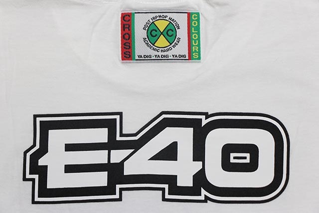 CROSS COLOURS E40 CHAINS S/S T-SHIRT (WHITE) | Brand,A-F