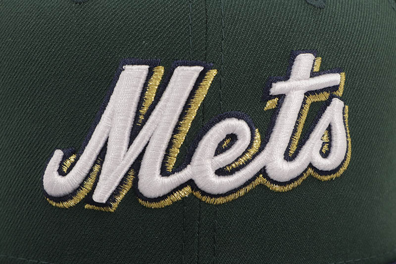 NEW ERA NEW YORK METS 9FIFTY SNAPBACK CAP (2000 SUBWAY SERIES SIDE PATCH/GREY UNDER VISOR/DARK GREEN NAVY)