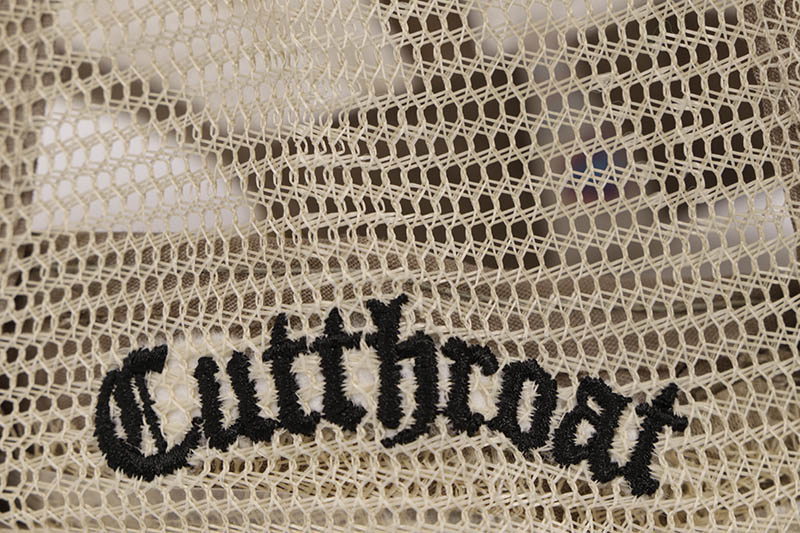 CUTTHROAT BANDANA TRUCKER HAT (BONE)