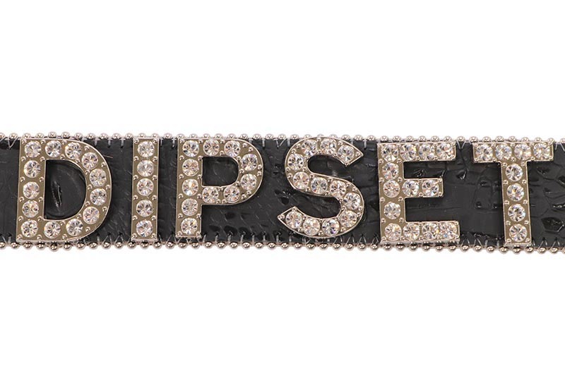 B.B. SIMON x THE DIPLOMATS CRYSTAL BELT (4000:BLACK) | Brand,A-F