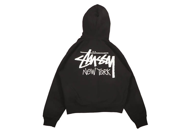STUSSY STOCK NEW YORK ZIP HOOD (3973976:BLACK) | Brand,S-Z,STUSSY