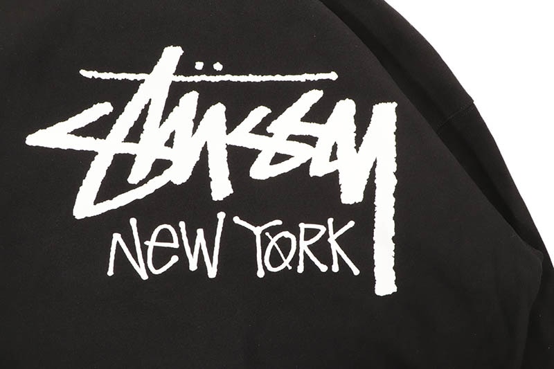 STUSSY STOCK NEW YORK ZIP HOOD (3973976:BLACK) | Brand,S-Z,STUSSY