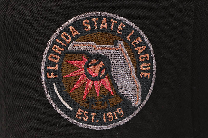 NEW ERA TAMPA SMOKERS 59FIFTY FITTED CAP (EST.1919 SIDE PATCH/GREY UNDER VISOR/BLACK) 70945482