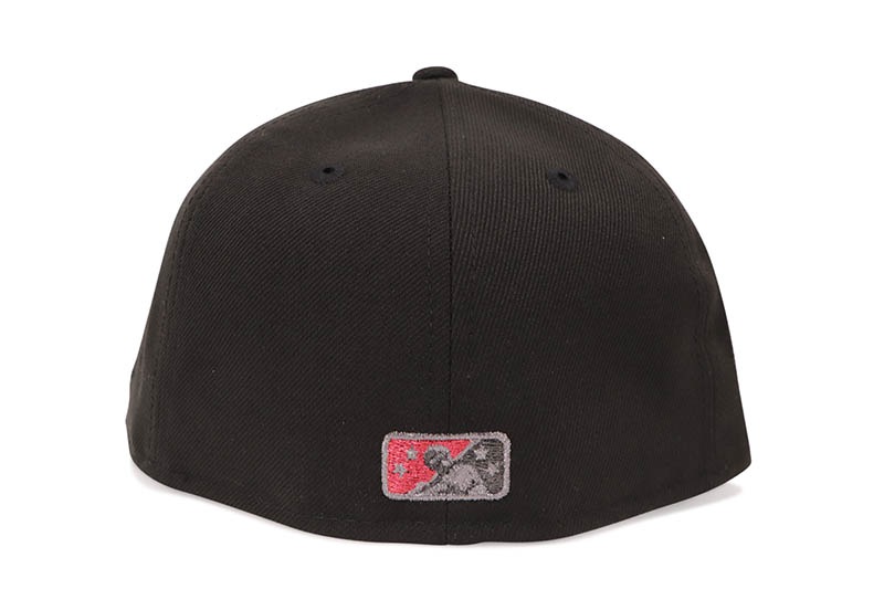 NEW ERA TAMPA SMOKERS 59FIFTY FITTED CAP (EST.1919 SIDE PATCH/GREY UNDER VISOR/BLACK) 70945482