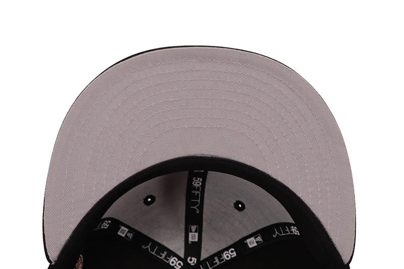 NEW ERA TAMPA SMOKERS 59FIFTY FITTED CAP (EST.1919 SIDE PATCH/GREY UNDER VISOR/BLACK) 70945482