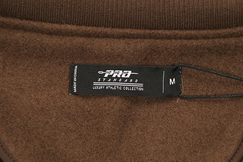 PRO STANDARD SAN DIEGO PADRES BEST OF RIB WOOL VARSITY JACKET (LSP6315220-BNW:BROWN/WHITE)