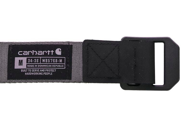 Carhartt NYLON WEBBING LADDER LOCK BELT (A0005768-002:GRAVEL)