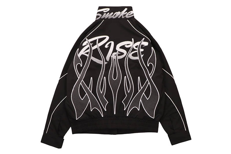 SMOKE RISE GEAR SHIFT WINDBREAKER JACKET (WW26S486:BLACK) | Brand