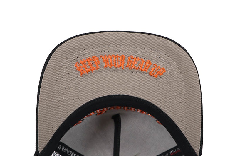 GODSPEED NEW YORK GS FOREVER TRUCKER HAT (OLIVE/ORANGE) | Brand