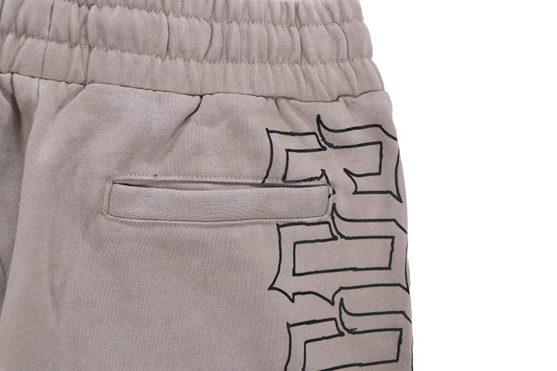 COOKIES HEAVEN OR HELL SINNERS FLEECE SHORTS (GREY) CM262BKS01