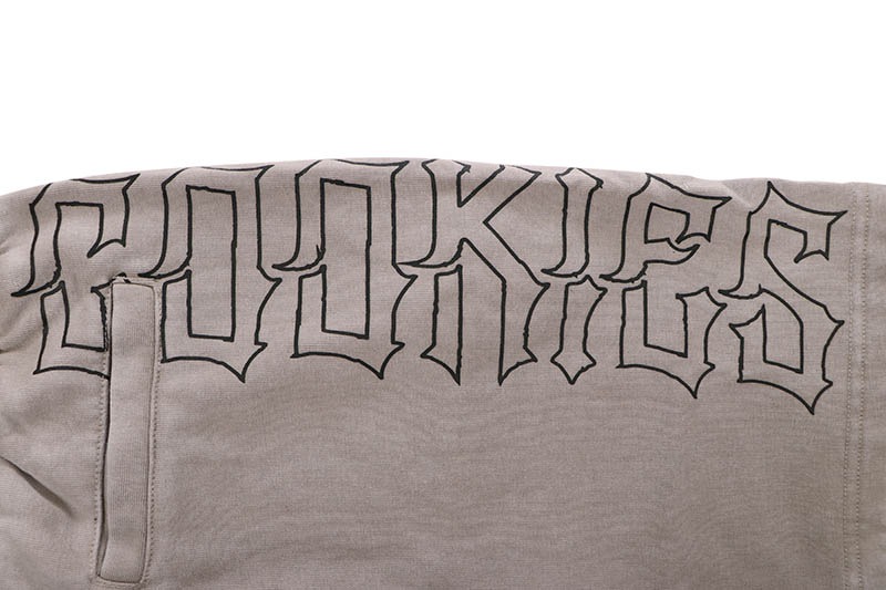 COOKIES HEAVEN OR HELL SINNERS FLEECE SHORTS (GREY) CM262BKS01