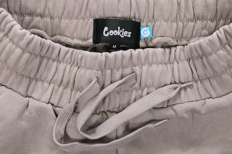 COOKIES HEAVEN OR HELL SINNERS FLEECE SHORTS (GREY) CM262BKS01