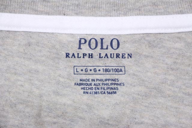 POLO RALPH LAUREN TENNIS BEAR T-SHIRTS(HEATHER GREY)