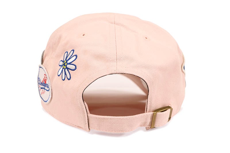 '47 LOS ANGELES DODGERS BADGES CLEAN UP CAP (PINK) 15173702