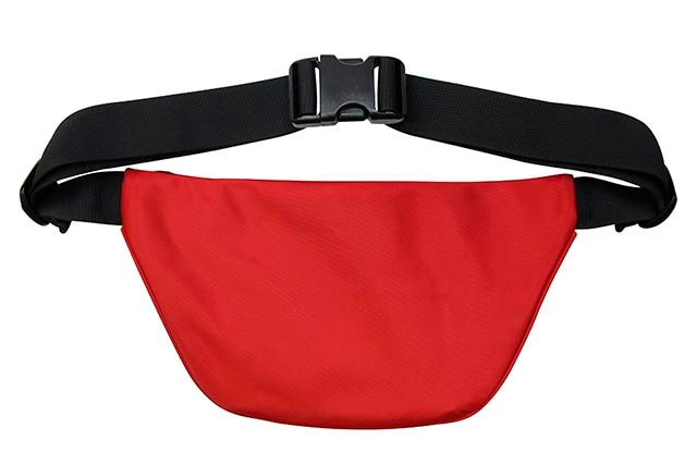 POLO SPORT NYLON WAIST PACK (405749441002:RED)