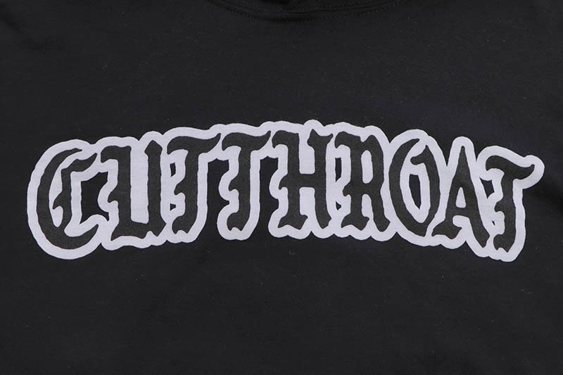 CUTTHROAT LOGO HOODIE (BLACK)