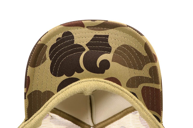 ACAPULCO GOLD OVAL LOGO TRUCKER CAP (CAMO)