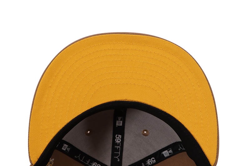 NEW ERA SAN DIEGO PADRES 59FIFTY FITTED CAP (1992 ALL STAR GAME CUSTOM SIDE PATCH/A GOLD UNDER VISOR/KHAKI) 70945768