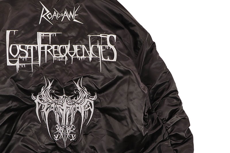 RTA BRAND HARVARD JACKET (MLFQW1030-W2230SBLSF:SHINY BLACK LOST