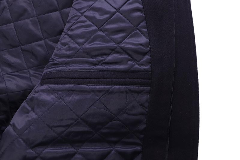 PRO STANDARD NEW YORK YANKEES BEST OF RIB WOOL VARSITY JACKET (LNY6315284-MNW:MIDNIGHT NAVY/WHITE)