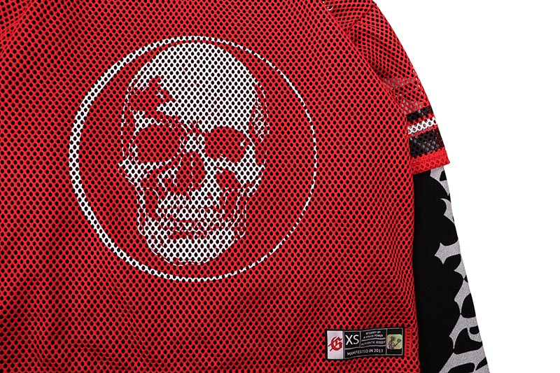 GODSPEED TD LAYERED JERSEY (BLACK/RED/WHITE)