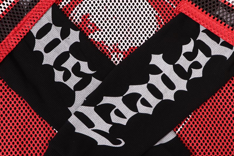 GODSPEED TD LAYERED JERSEY (BLACK/RED/WHITE)